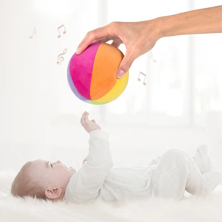 Заводская горячая Распродажа супер мягкая кашемировая говорящая игрушка Монтессори из органического хлопка плюшевая игрушка пение танцы открытие шар