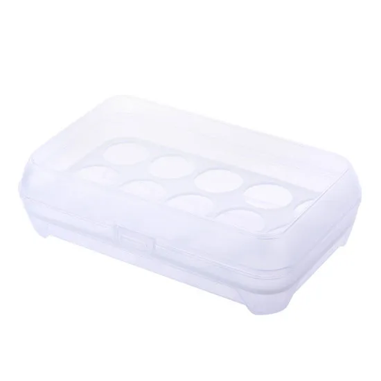 Eggs Storage Box 15 Grids Egg Portable Refrigerator Storage  Egg Holder