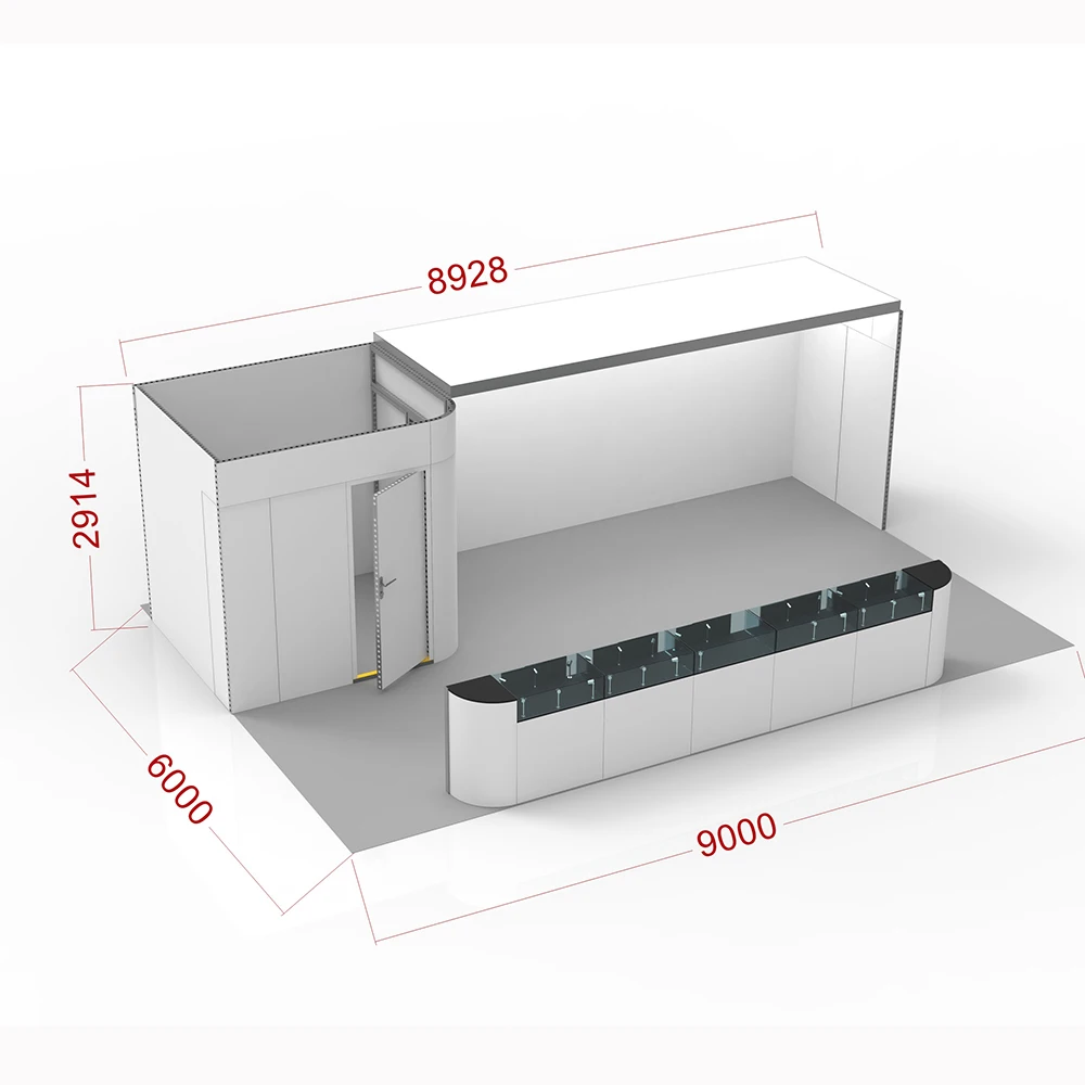 Show For Sale indoor Exhibition Collapsabile Exhibit Furniture Stands Largest Companies Heavy Equipment  Trade Fair Booth 6Mx9M
