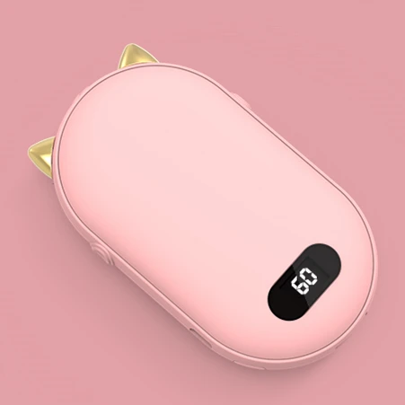Заводская цена, прямая продажа, перезаряжаемый через USB внешний аккумулятор 5200 мАч, многоразовый подогреватель для рук