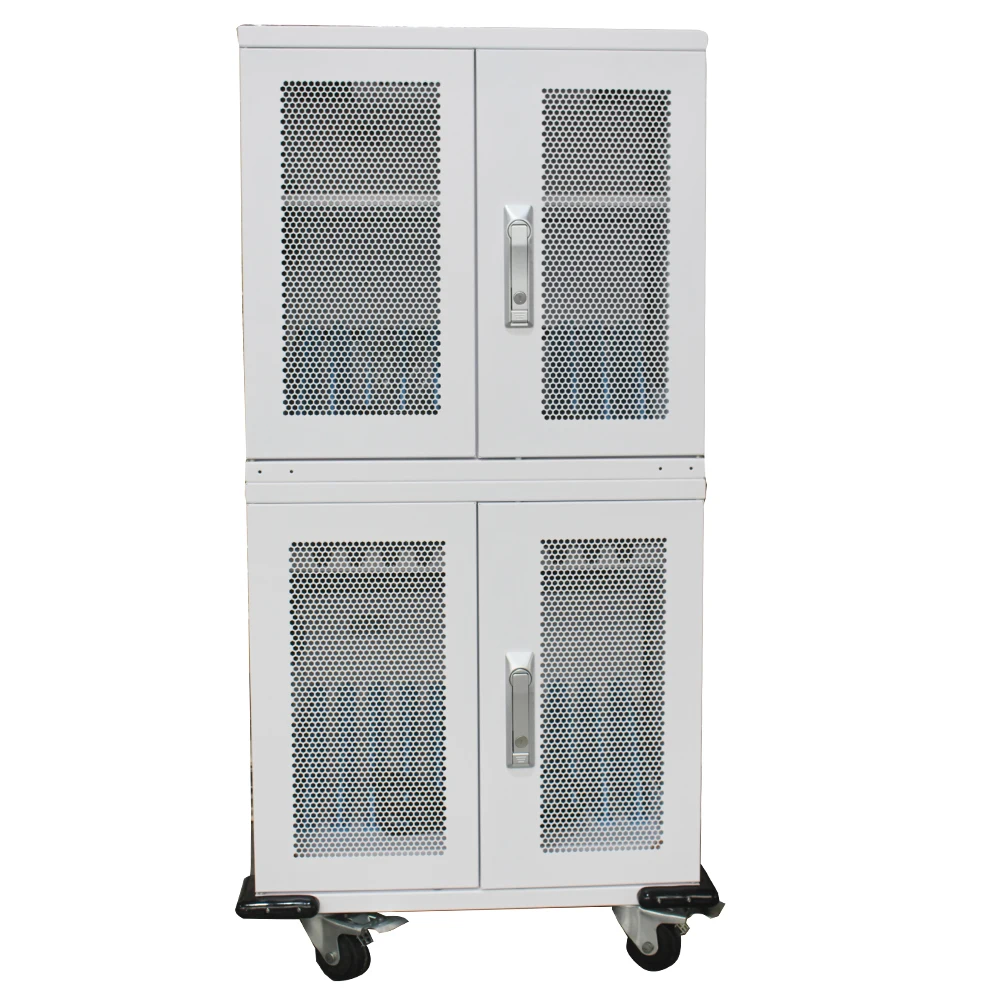Double-deck 10*2 ports AC&DC Charging cabinet