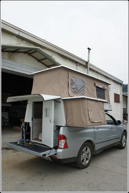 
F150 Slide in pop up pickup truck bed campers 