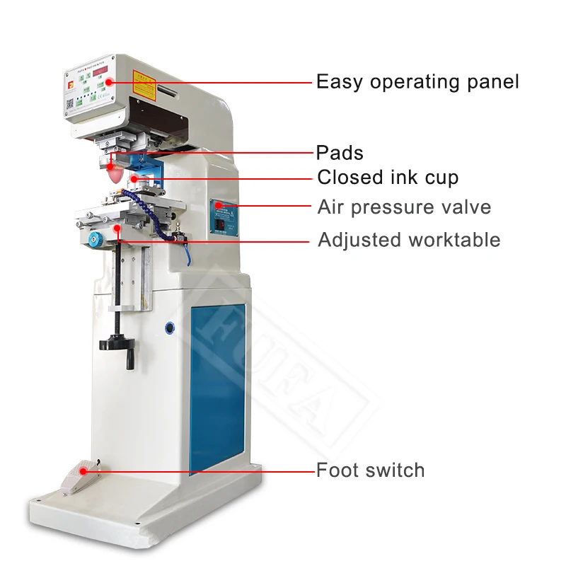 
Cheap price to sale promotional products pad printing machine /F-P100DR 
