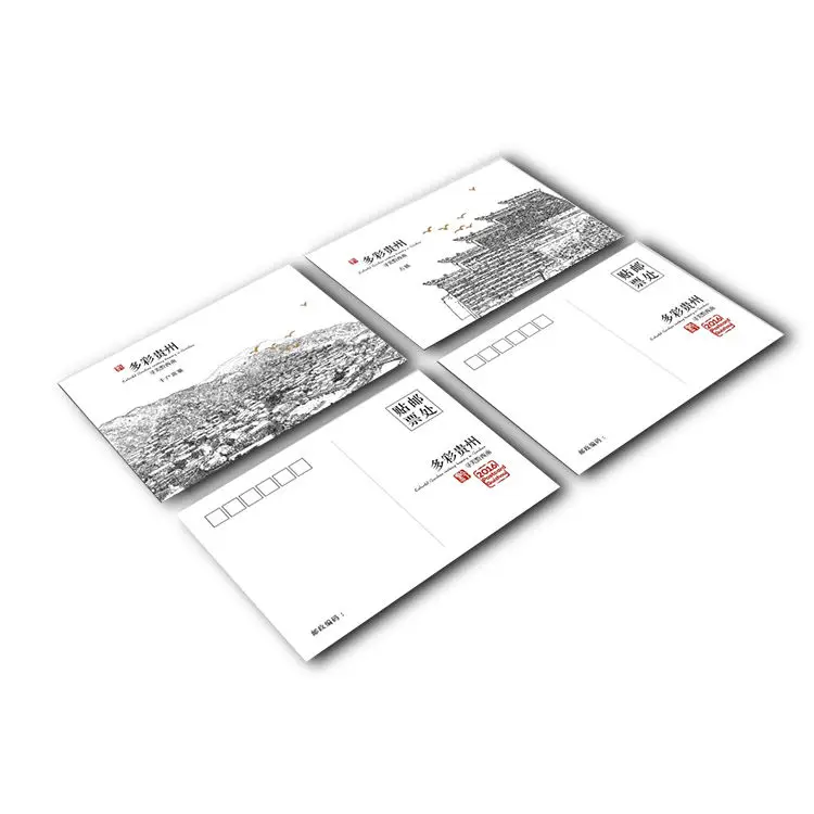 2024 professional custom high quality design business card printing gift card making embossing