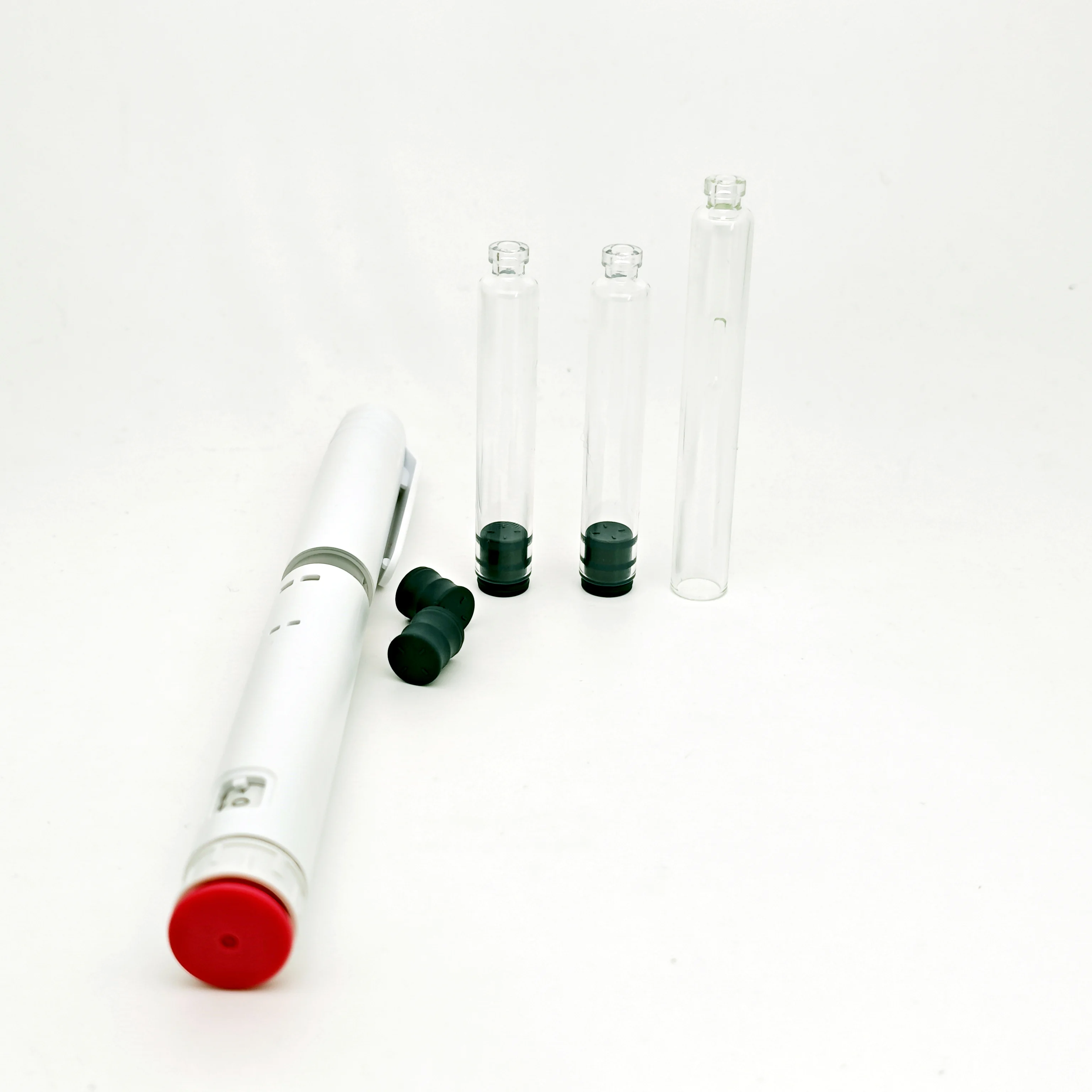 cheap 3ml 4ml Pharmaceutical Glass Dental Cartridge Neutral Borosilicate Glass Bottle Vial Glass Cartridge