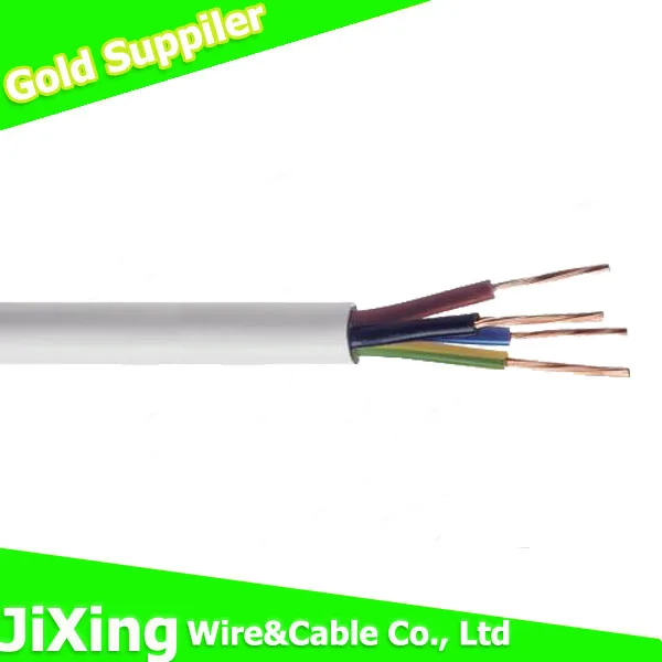 BS En 50525 Flexible Rvv 3185y Copper Conductor PVC Sheath House Building Equipment Power Cable Wire