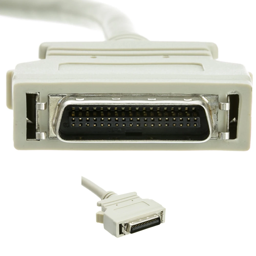 10 foot Bidirectional Printer Cable Centronics 36 (HPCN36) Male to Centronics 36 (CN36) Male, 18 Twisted Pairs, B/C Type