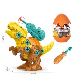 Wholesale Gashapon Capsule Toys Diy Dinosaur Gashapon Toys Tyrannosaurus Rex Construction Toys For Children Disassemble Animal