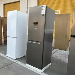 bottom freezer with water dispenser stainless steel free standing BCD-340L air cooled two doors refrigerator cheap price