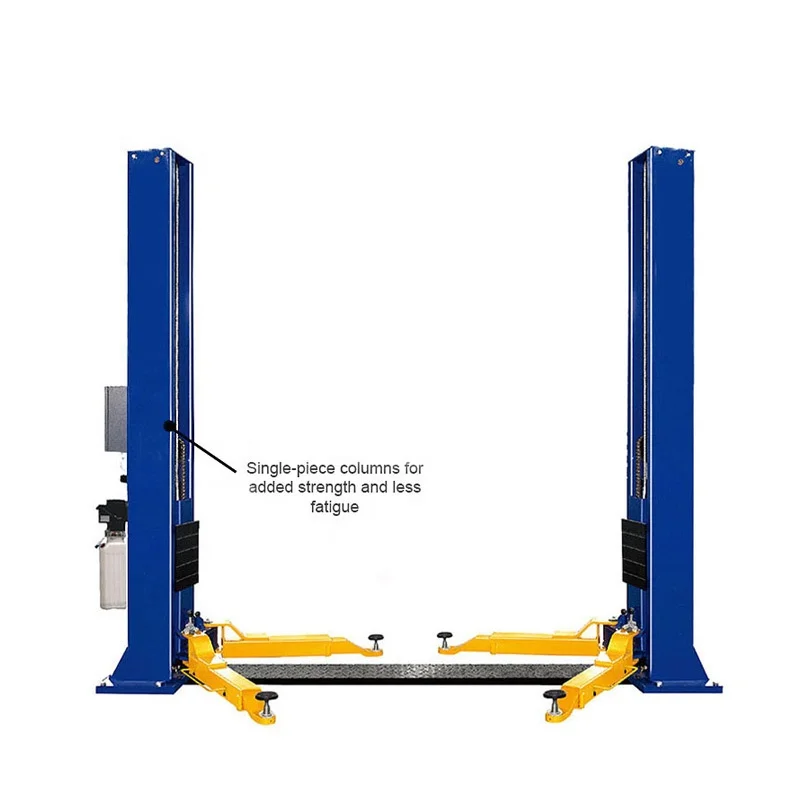 UE-240CE 2 Post Car Lift hydraulic car lift for service station ce used 2 post base plate car lift for sale