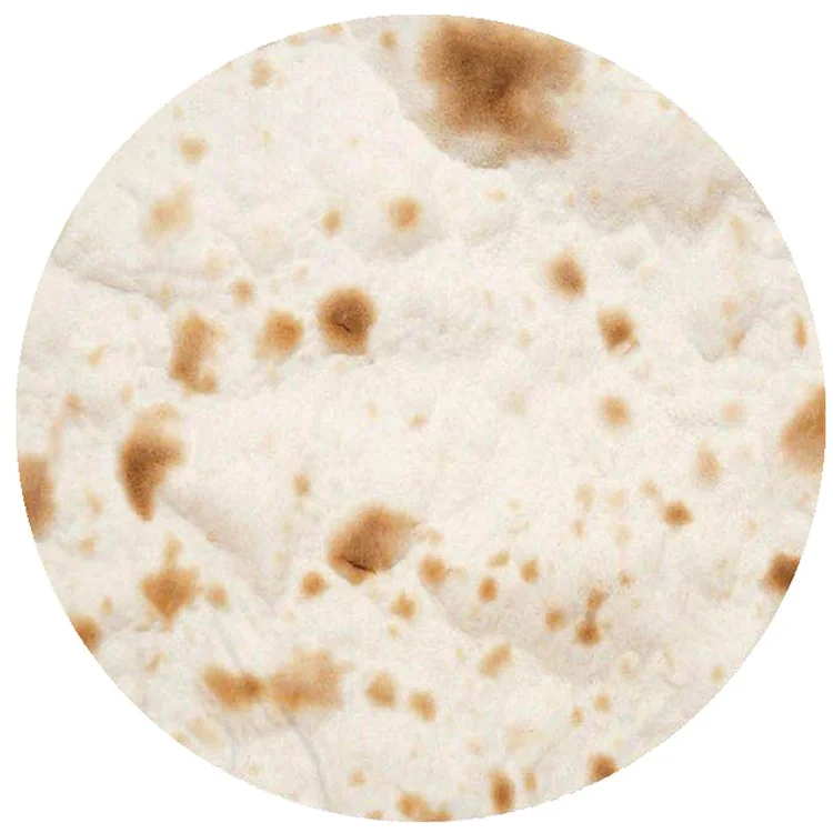  Флисовое одеяло Burrito в виде муки тортильи мексиканское круглое и прямоугольное для детей малышей