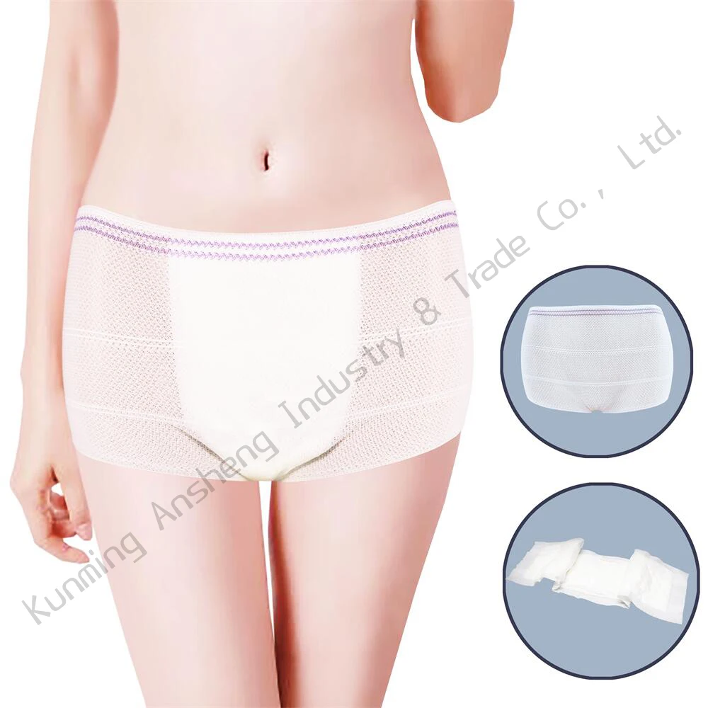 Mesh Underwear Postpartum Hospital Provide Washable Breathable Panties Undies for Delivery, Surgical,Traveling