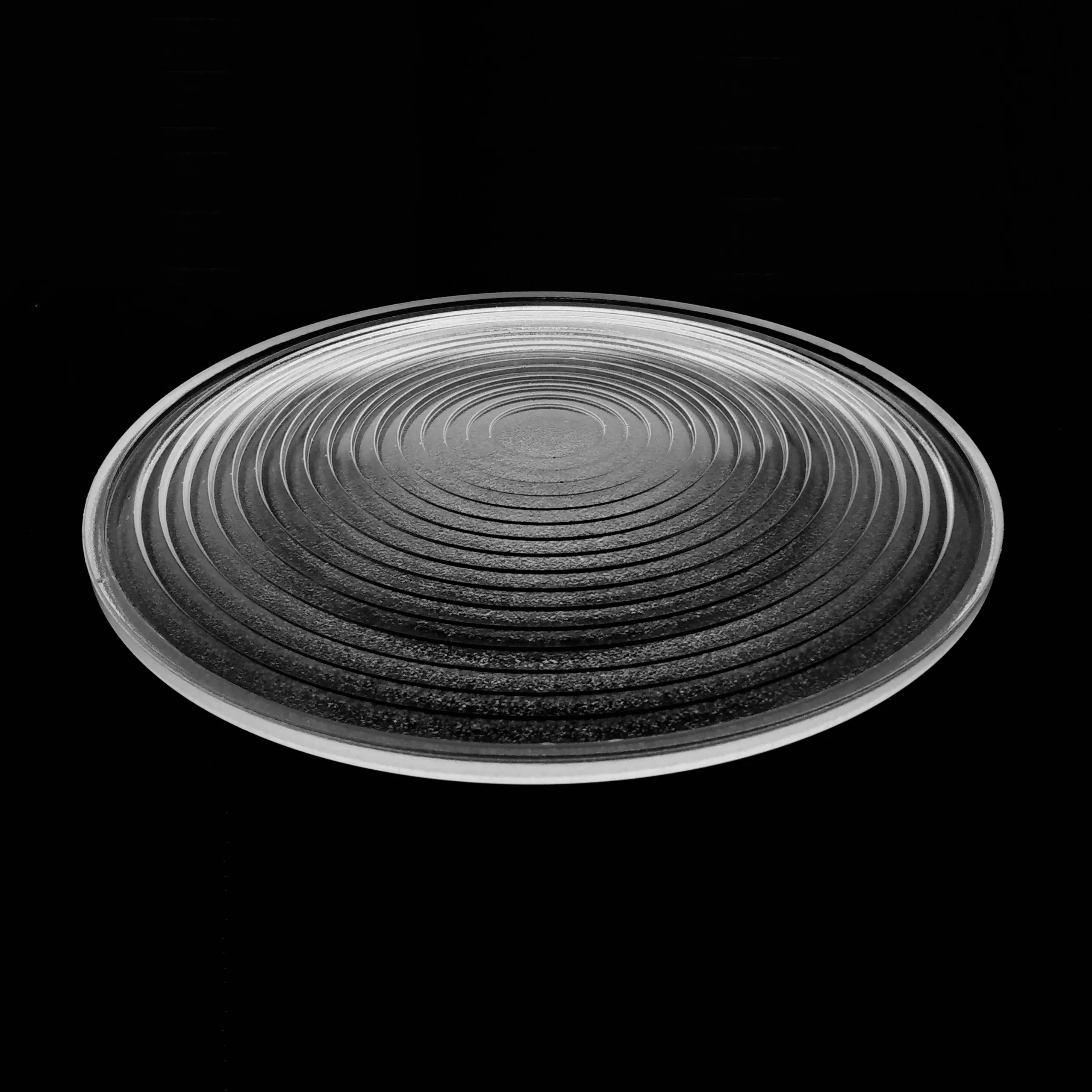 50mm 80mm 120mm 150mm 175mm 200mm 250mm 300mm Diffused Glass Fresnel Lens for Led Cob Light