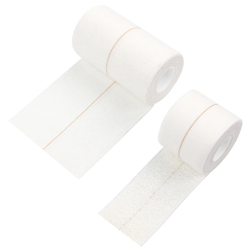 OEM 5CM x 4.5M Porous Zinc Oxide Hot Melt Adhesive White Color Elastic Adhesive Bandage For Wrists Knees Ankles And Other Joints