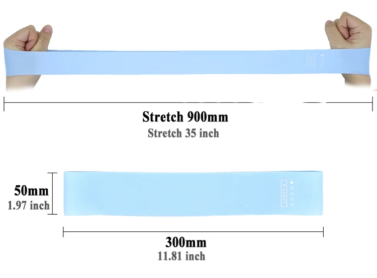 Hip Resistance Booty Band Loop Custom Logo Wholesale Resistant Elastic Fitness Workout Yoga Gym Exercise Bands