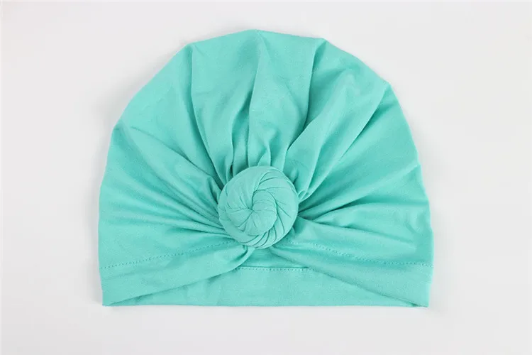 Baby turban hat/baby topknot turban headband hats