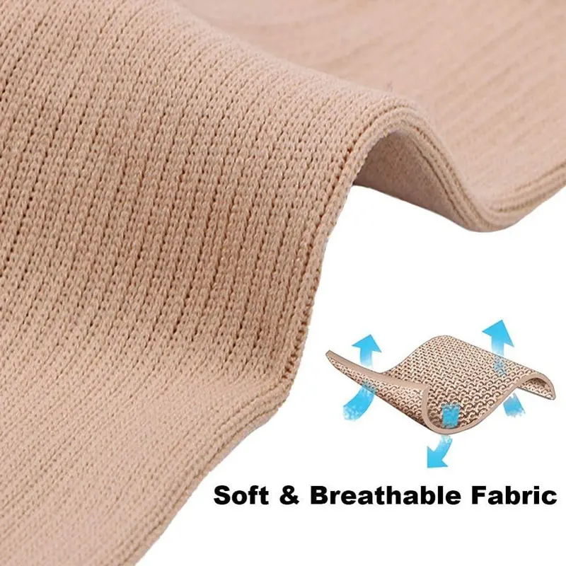 For the treatment of phlebitis 20-30mmhg medical grade pregnancy varicose veins compression stockings thigh high wrap toe