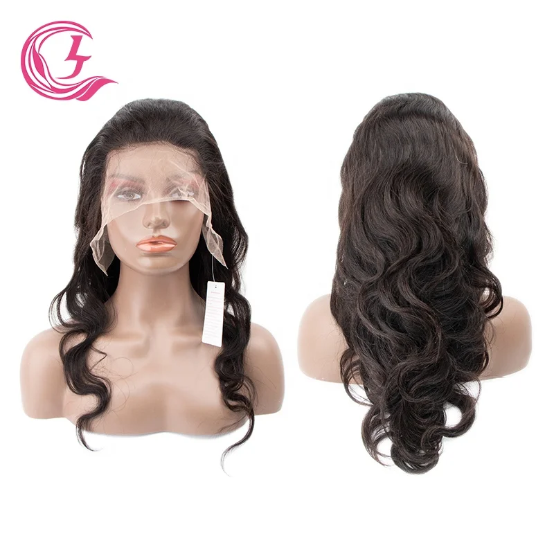 CLJ top quality perruque human hair wholesale cambodian natural hd lace front body wave shy wig for wigs making
