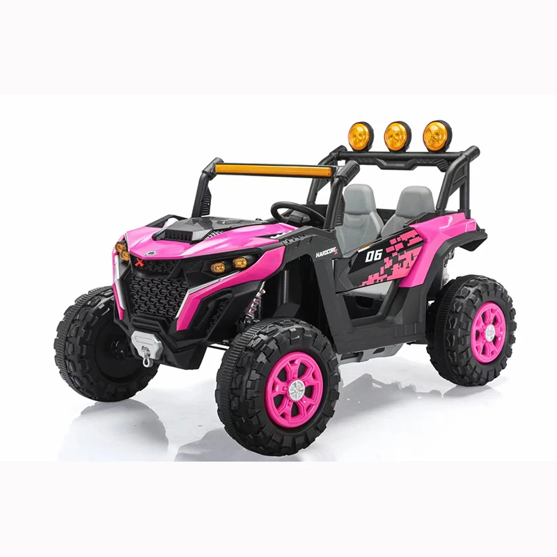 WDXHDRX 2024 Wholesale baby electric car 24V Electric Kids UTV 2-Seater Battery Ride-on Car for Children to Drive