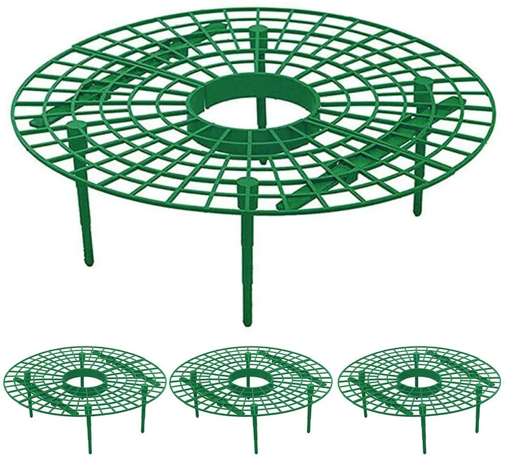 
Strawberry Supports Stand Plant Climbing Vine Pillar Garden Strawberry Growing Frame Keeping Fruit Elevated to Avoid Ground Rot 