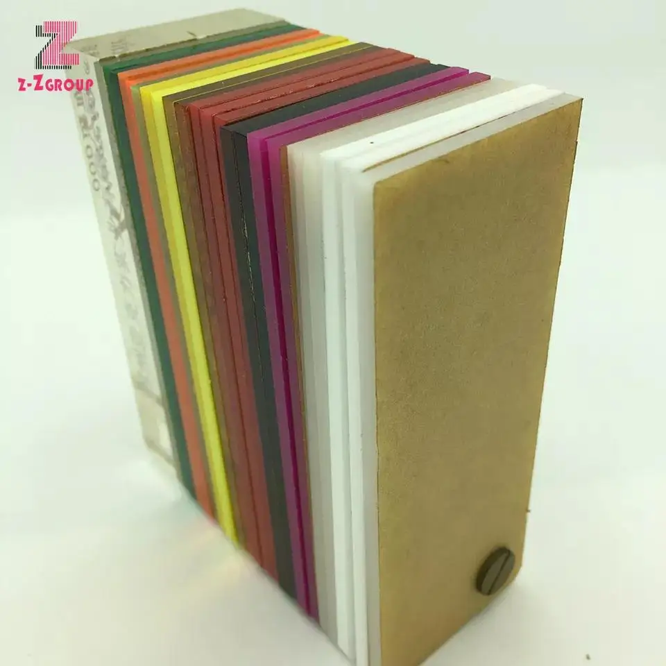 Z-z group Wholesale 1 mm 2 mm 3 mm 5 mm Glass Cast Plastic Acrylic Sheet Colorful