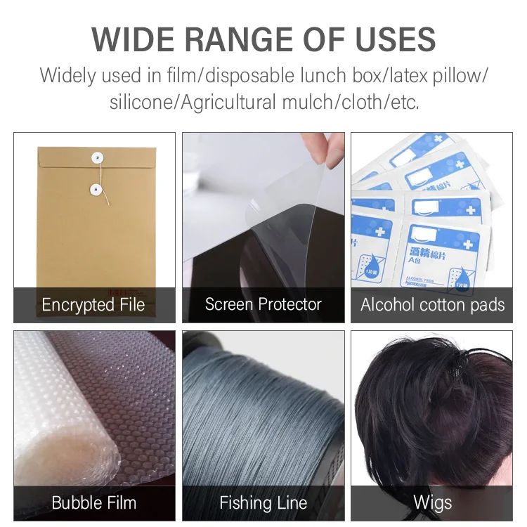 Factory use shredder with rubber blades for crusher