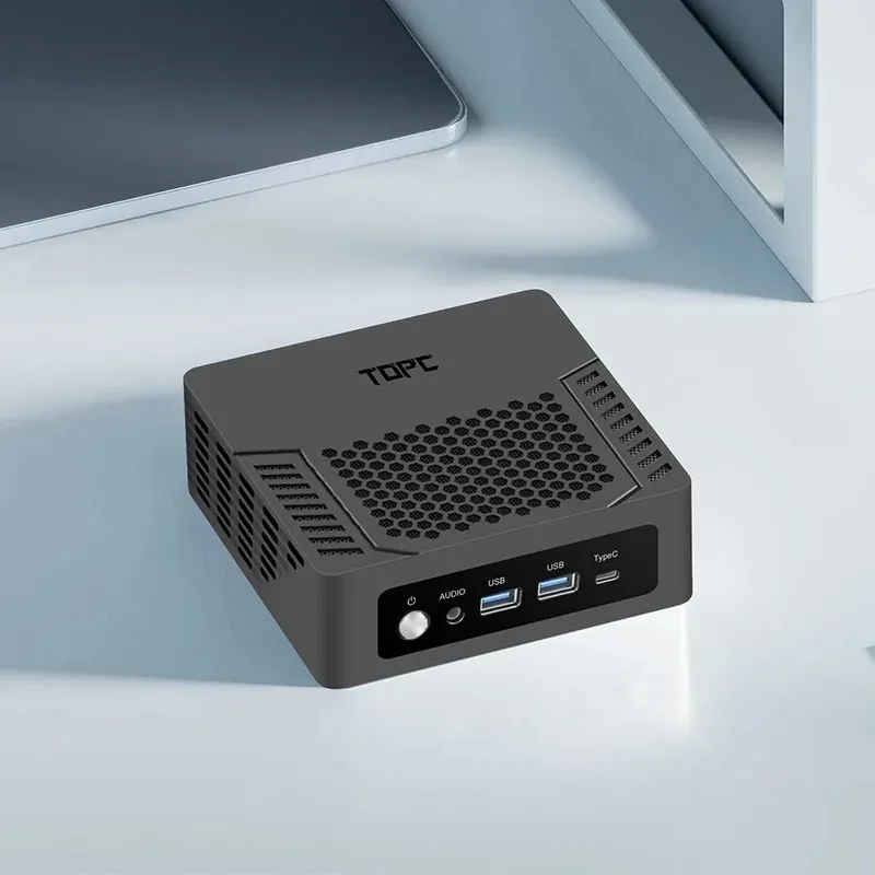 Новый дешевый мини-ПК TOPC AMD R9 7940HS R7 8845HS USB4.0 Dual LAN настольные компьютеры 2xDDR5 PCIe4.0 Win11 Карманный игровой мини-компьютер WiFi6E