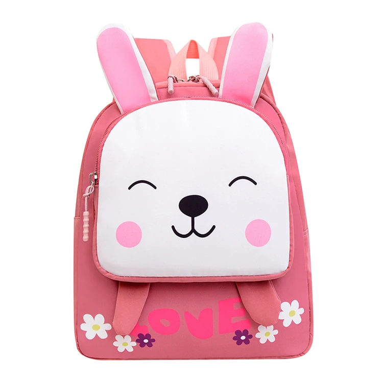 guangdong promo digital printing bunny rabbit german school backpack for kids
