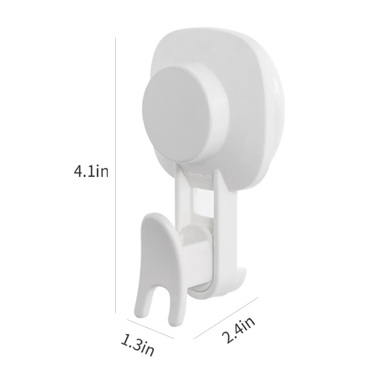 TAILI 2 Pack Hot Sale Suction Holder Hook Bathroom Suction Hanger With Strong Vacuum Suction Cup Hook for Towel