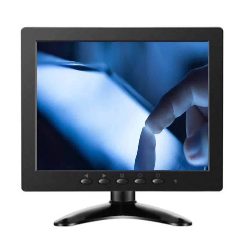 Zikianda 8 дюймов емкостный сенсорный экран ЖК-монитор поддержки для HD-MI вход