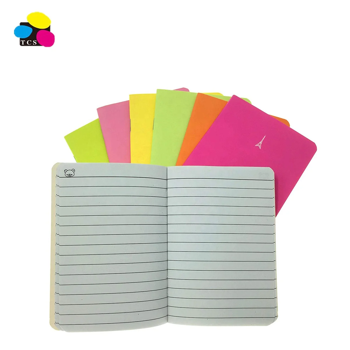 Cheap Price 24 Sheets 3.5x5 inches Mini Notebook Candy Colors Portable Pocket Notebook For Writing