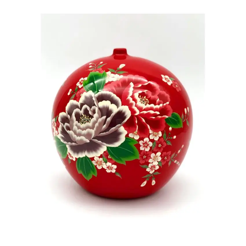 2021 luxury antique bronze porcelain home decoration lacquerware artwork