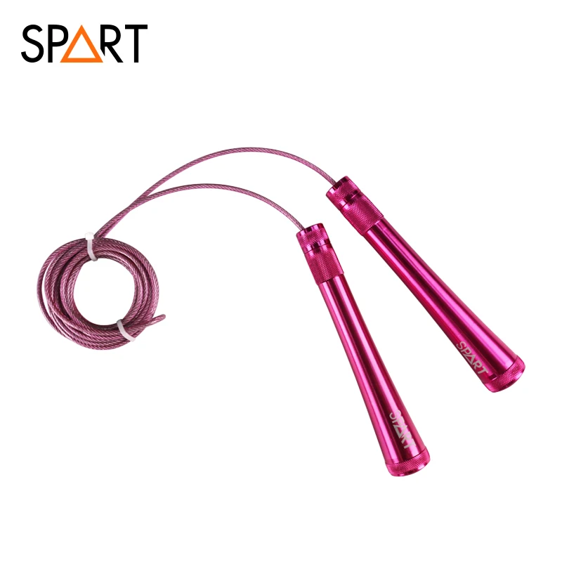 Workout Gym Weighted Exercise Foam Handle Pvc Sports Training Jump Rope