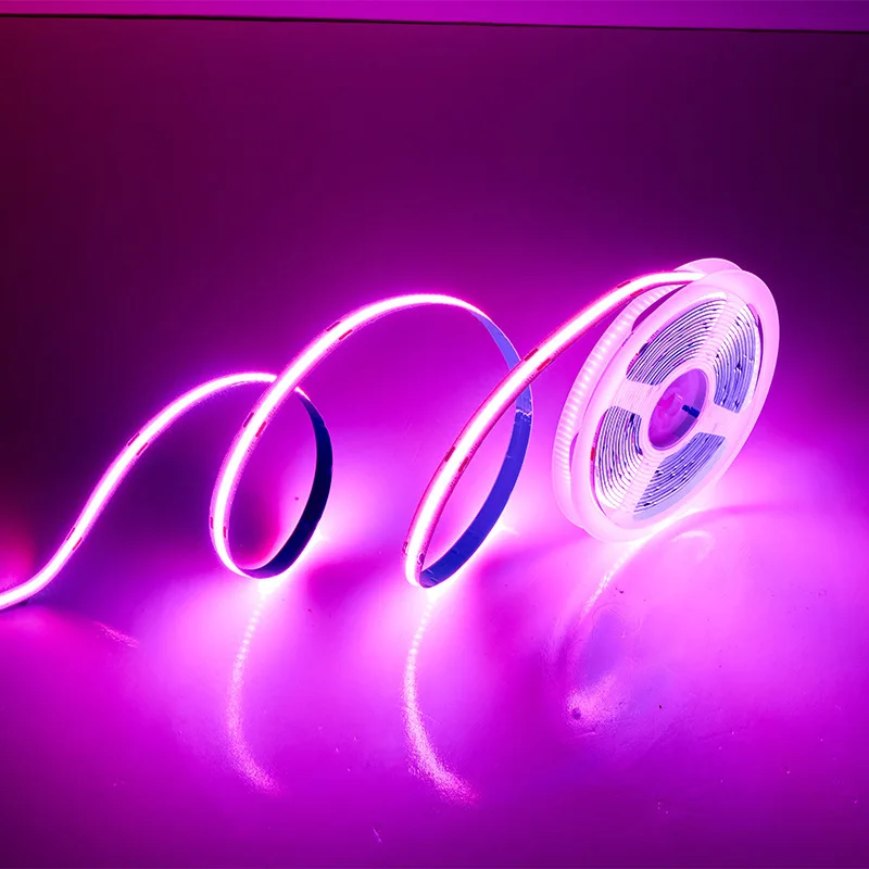 Warm White Super Bright Flexible Suppliers 320 Led Smart Rgb 24v Rgbic Outdoor Waterproof Cob Led Strip Light