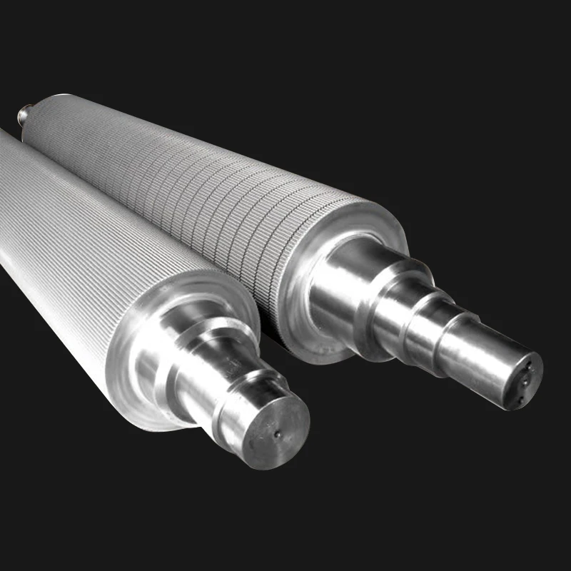 Corrugating Flute Gluing Pressure Roller For High Speed Corrugated Paper Board Production Line