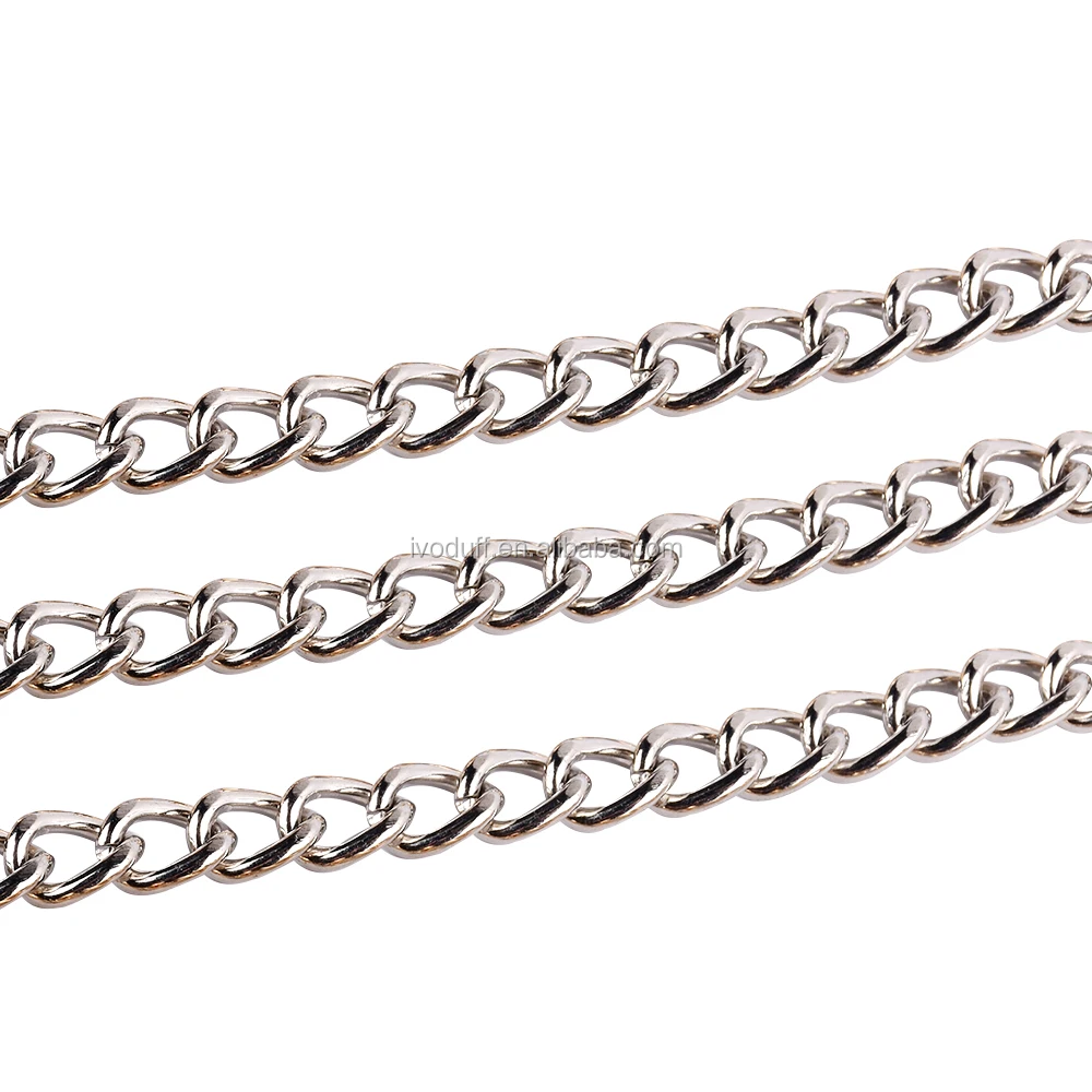 Good Quality Links Aluminium Chains For Shoe Decoration