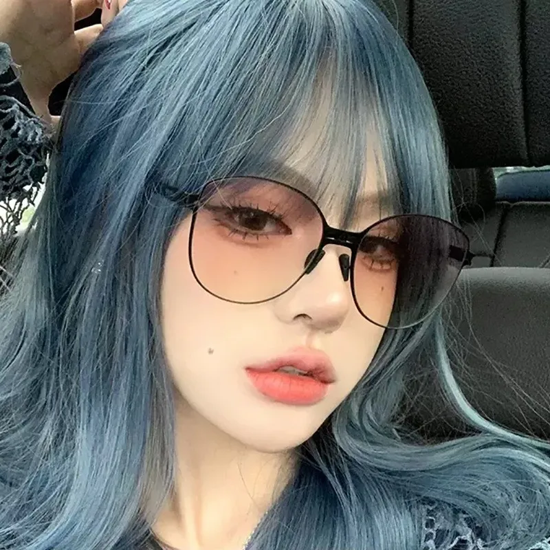 New design portable trendy gradeint folding sunglasses foldable men women eyeglasses
