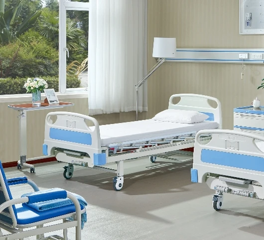 HaoHan 037 Bestseller Good Price Hospital Furniture Manufacturers One Crank Manual hospital medical smart bed of sick