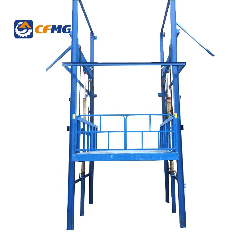 goods lift hydraulic freight elevator hydraulic cargo lift platform cargo lift ladder