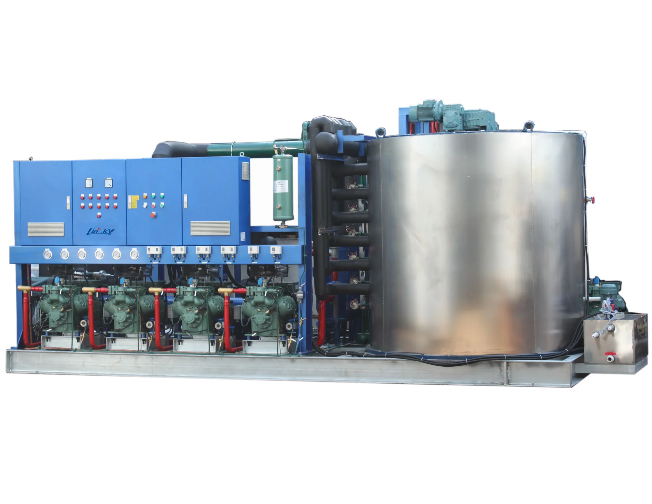 Ice flake industrial ice production line ice flakes machine 30 ton