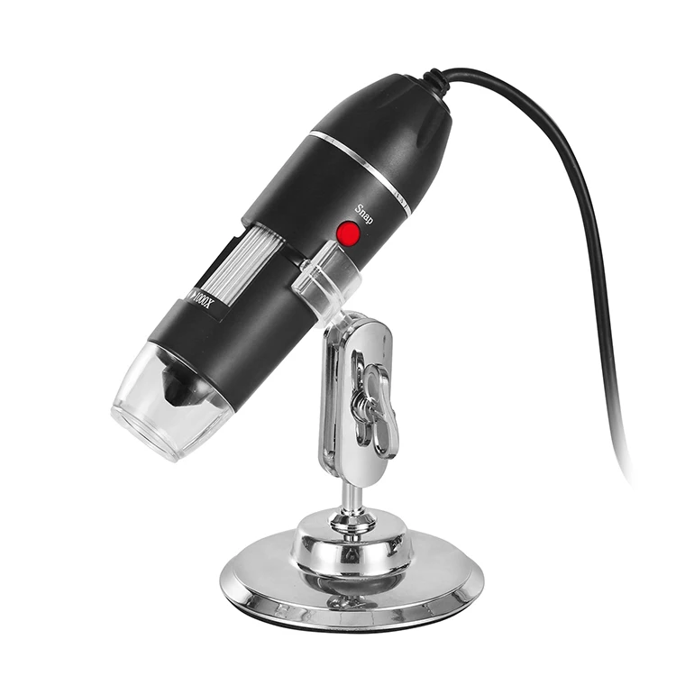 Guaranteed quality ABS material black USB three-in-one electron microscope