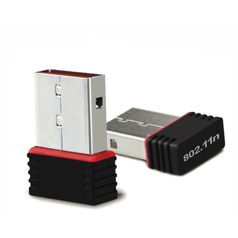 Беспроводная сетевая мини-карта, 150 Мбит/с, чип RTL8188, USB 2,0, Внутренняя антенна, внешний Wi-Fi адаптер для ноутбука и настольного компьютера