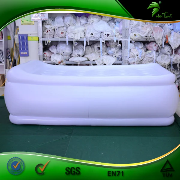 Sealed PVC Soft Inflatable Bed Pool Float Bouncy Inflatable Air Couch Relax Inflatable Air Mattress