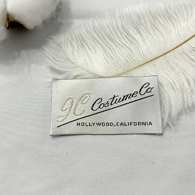 Factory wholesale woven neck label high quality customized label