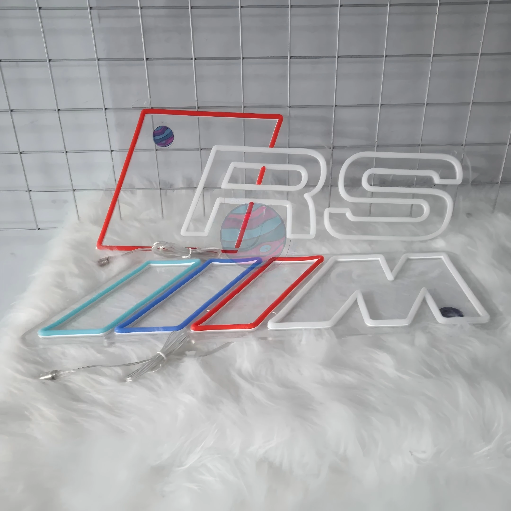 AudiRS neon sign car logo custom neon sign with usb dimmer for 4S store and Audi car market