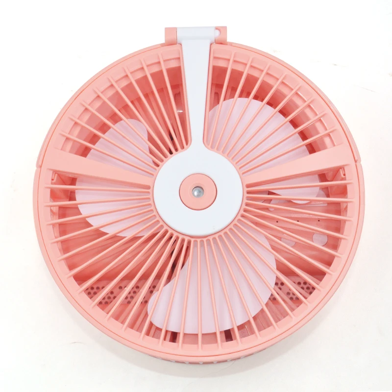 Factory Direct rechargeable table fan Portable USB Handheld folding fan Foldable Standing cooling Fan