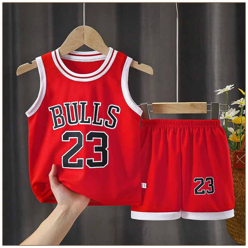Wholesale Toddler Boy Clothes Set Sports Short Sleeve T Shirt And Shorts Unisex Baby Clothing Sets