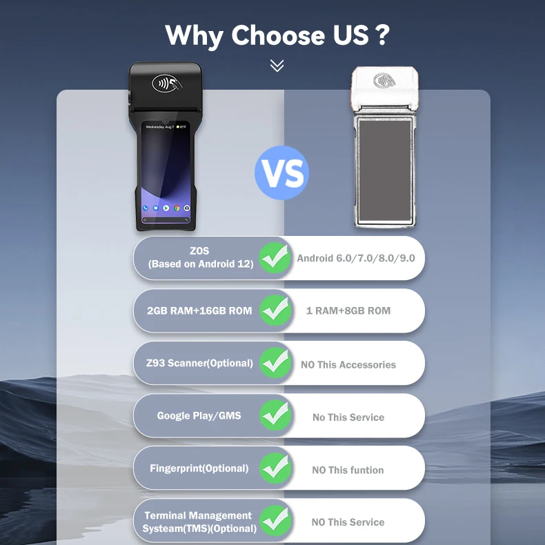 Small Cash Register Pos For Gift Shop Loyverse/Inventory /Restaurants/Supermarket fingerprint electronic cash register