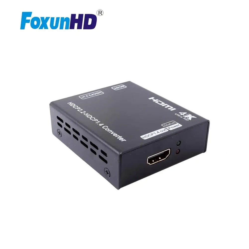 HDCP Stripper, support HDCP 2.2 V in and HDCP 1.4 V out HDMI Converter