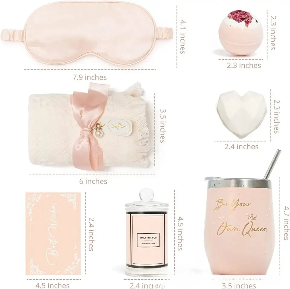 Promotional Latex  Get Well Soon Blanket Cards Care Package Greetings Gifts Baskets Luxury Organic For Women  After Surgery